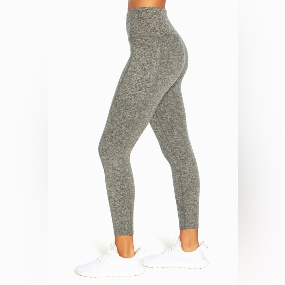 BALANCE COLLECTION || Side Pocket Legging in Heathered Black - SZ XS